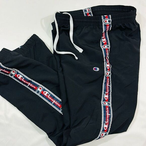 1980’s Champion Windbreaker Drawstring Pants - Picture 1 of 6